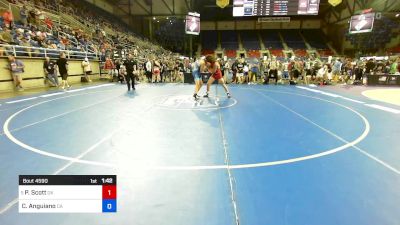 157 lbs Rnd Of 64 - Preston Scott, OK vs Chris Anguiano, CA