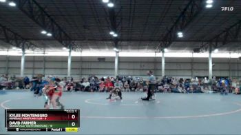 102 lbs Round 2 (4 Team) - Kylee Montenegro, Homedale Wrestling Club vs David Farmer, Grangeville Youth Wrestling