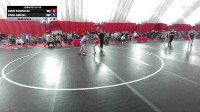 132 lbs Semifinal - Broc Suchocki, Merrill vs Kivin Juresh, Whitehall Wrestling Club