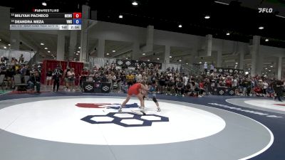 Senior Women Freestyle FS - 53 lbs Cons. Round 2 - Miliyah Pacheco, Maverick Elite Wrestling Club vs Deandra Meza, Valiant Wrestling Club