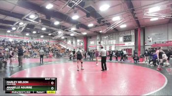 140 lbs Quarterfinal - Anabelle Aguirre, Righetti vs Marley Nelson, Villa Park