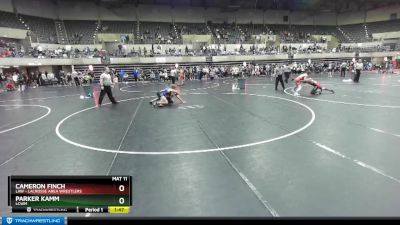 145 lbs Cons. Round 4 - Parker Kamm, LCWM vs Cameron Finch, LAW - Lacrosse Area Wrestlers