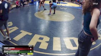 138 lbs Cons. Round 2 - Isaias Carranza07, Top Dog Wrestling Club vs Vinny Hanna, Church Boyz