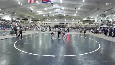 107 lbs Semis & 1st Wb (8 Team) - Maraki Teferi, Blackman High School Girls vs Jalyn King, Gibbs High School Girls