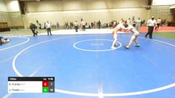 132 lbs Rr Rnd 3 - Robert Franks, Best Trained Wrestling vs Jack Thode, Seahawks Blue