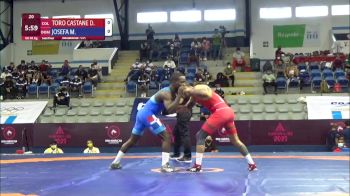 60 kg Semifinal - Dicther Hans Toro Castaneda Â, Columbia vs Maikol Josefa, Dominican Republic