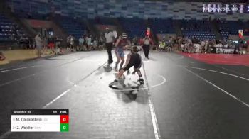 109 lbs Round Of 16 - Marco Dalakashvili, Legends Of Gold vs Zach Weidler, SWAT