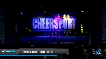 Thunder Elite - Lady Freeze [2021 L2 Junior - D2 - Small - A Day 2] 2021 CHEERSPORT National Cheerleading Championship