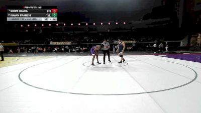 235 lbs Round Of 16 - Siope Havea, Utah Tech vs Isaiah Francis, Tarleton State