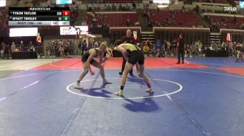 145 lbs Cons. Semi - Tyson Taylor, Coyote Wrestling Club vs Wyatt Tinsley, Stillwater Gladiators