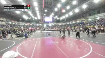 46 lbs Quarterfinal - Alex Writt, Duran Elite vs Bryson Kunkle, No Team