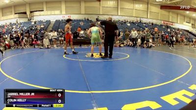 190 lbs 1st Place Match - Jarrel Miller Jr, OH vs Colin Kelly, IL