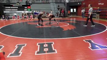 132 lbs Semifinal - Zyaire Washpun, Iowa City, City High vs Zander Robson, Newton