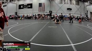 138 lbs Round 6 (8 Team) - Elliot Crews, 5forty Brawlers vs Alexander Brandt, Ranger WC