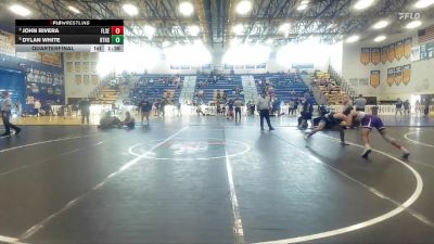 165 Blue Quarterfinal - John Rivera, Fletcher Senior vs Dylan White, Bartram Trail H.S.