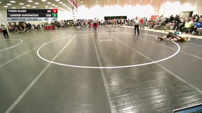 175 lbs Cons. Semis - Tyson Klabo, Express Wrestling Club vs Hunter Huntington, Sparta High School Wrestling