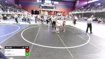 90 lbs Semifinal - Brooks Bath, Touch Of Gold WC vs Kouper Salter, CrassTrained