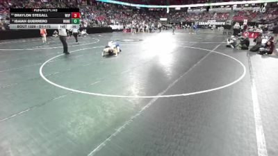 D1-175 lbs Cons. Semi - Braylon Stegall, West De Pere vs Isaiah Guerrero, Waukesha West