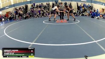 175 lbs Round 5 (10 Team) - Kasen Ellis, Bloomington South Wrestling Club vs Serenity Woods, East Noble TUF