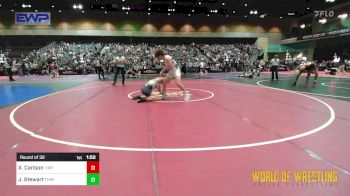 170 lbs Round Of 32 - Xander Carlson, Timpanogos Wrestling vs Justus Stewart, THRESHOLD WRESTLING CLUB