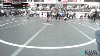 85 lbs Semifinal - Kam Lewis, Team Nomad vs Ares Pearson, Norman North