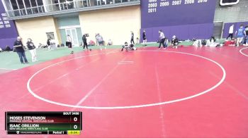 150 lbs Cons. Round 4 - Isaac Orillion, New Orleans Wrestling Club vs Moses Stevenson, Franklin Central Wrestling Club