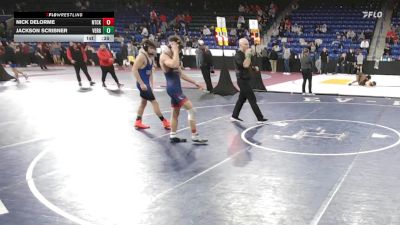 144 lbs Consi Of 8 #1 - Nick DeLorme, Natick vs Jackson Scribner, Vergennes