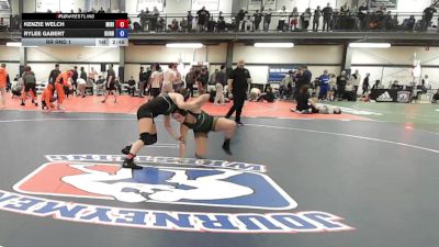 138Green lbs Rr Rnd 1 - Kenzie Welch, Minisink Valley vs Rylee Gabert, Burr And Burton