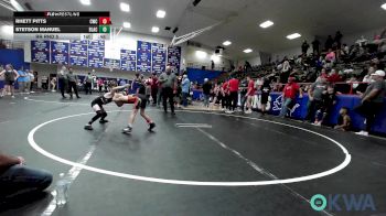 52 lbs Rr Rnd 5 - Rhett Pitts, Cowboy Wrestling Club vs Stetson Manuel, Blackwell Wrestling Club