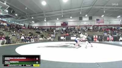 133 lbs Champ. Round 2 - Max Meredith, Shorter vs Jeremiah Echevarria, Gannon