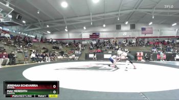 133 lbs Champ. Round 2 - Max Meredith, Shorter vs Jeremiah Echevarria, Gannon