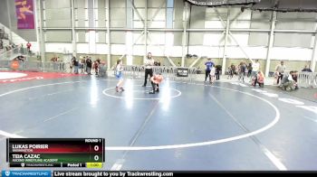 70-78 lbs Round 1 - Lukas Poirier, Washington vs Teia Cazac, Ascend Wrestling Academy