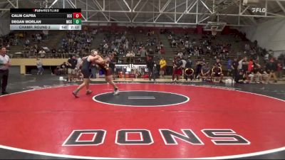 165 lbs Champ. Round 2 - Degan Morlan, Moorpark CCC vs Calin Capra, Sacramento City College