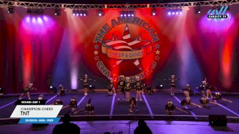 Champion Cheer - TNT [2025 L1.1 Mini - PREP Day 1] 2025 The American Legacy Fort Worth Nationals