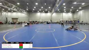 133 lbs Rr Rnd 1 - Thomas Volpe, Shu vs Thomas Maddox, Buff