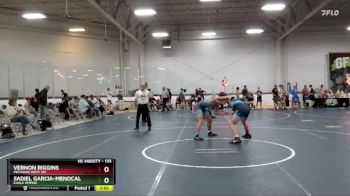 135 lbs Cons. Round 4 - Vernon Riggins, Michigan West WC vs Sadiel Garcia-Menocal, Eagle Empire