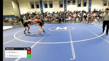 170 lbs Round Of 16 - Jonah Ginsberg, Wellesley vs Cooper McNamara, Westfield