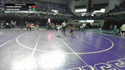 120 lbs Round Of 16 - Zykhais Simpson, Greenville vs Preston White, Chapin