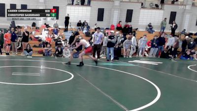 106 lbs Semi To 9th - Christoper Gassirano, Pembroke vs Caiden Chisholm, Bristol County/Dighton Rehoboth
