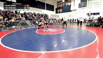 110 lbs Cons. Semi - Rachel Sierra, Canyon Springs vs Aya Yoshitake, San Marino