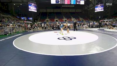 125 lbs Cons. Sub-rd Of 64 - Dacy Cleveland, NE vs Caddy Tverdy, ID