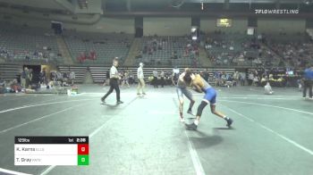 125 lbs Consi Of 16 #1 - Kaden Karns, Ellsworth vs Temonte Gray, Patrick & Henry