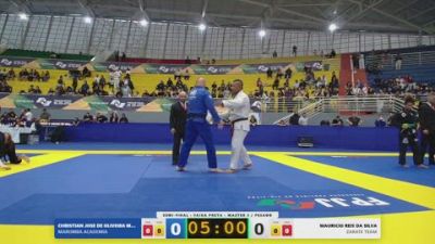 MAURICIO REIS DA SILVA vs CHRISTIAN JOSE DE OLIVEIRA MACED 2026 FPJJ Circuito Paulista GI Etapa 3