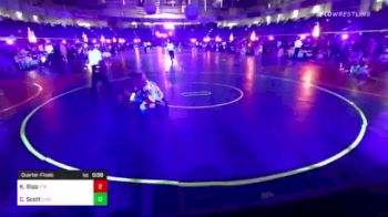 130 lbs Quarterfinal - Kayden Sipp, 2tg vs Camryn Scott, Chatfield WC