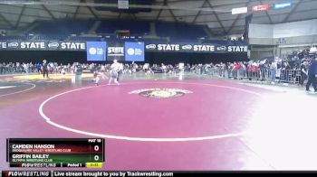 70 lbs Cons. Round 2 - Camden Hanson, Snoqualmie Valley Wrestling Club vs Griffin Bailey, Olympia Wrestling Club