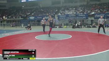 D 1 150 lbs 1st Place Match - Conlan Enk, St. Paul`s vs Sergio Houston, Zachary