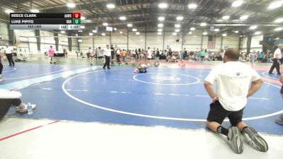 100 lbs Rr Rnd 1 - Reece Clark, All American Wrestling Club - MS vs Luke Pipito, Indiana Outlaws Gold - MS