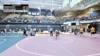 157 lbs Cons. Round 3 - Robert Cazares, Colby CC vs Charlie Hutson, Fort Hays State