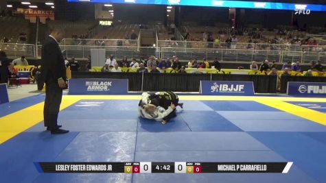 Michael P Carrafiello vs Lesley Foster Edwards Jr 2025 Pan Jiu Jitsu IBJJF Championship