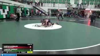 160 lbs Champ. Round 1 - Jaspur Nusbaum, Burns/Pine Bluffs vs Carson Eardley, Mountain View